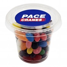 Tub filled with Mini Jelly Beans